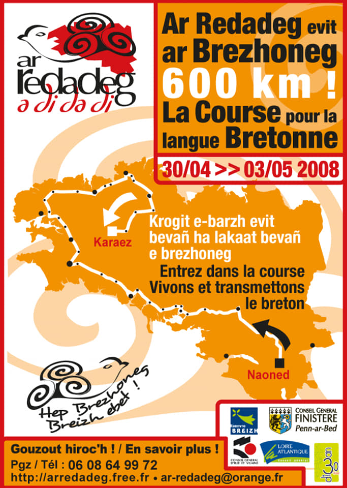 affiches de la redadeg,