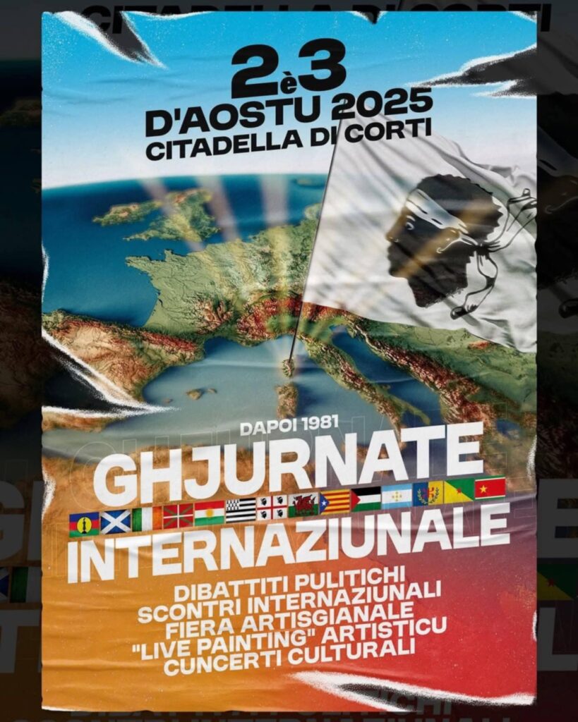Ghjurnate Internaziunale du 2 et 3 août 2025