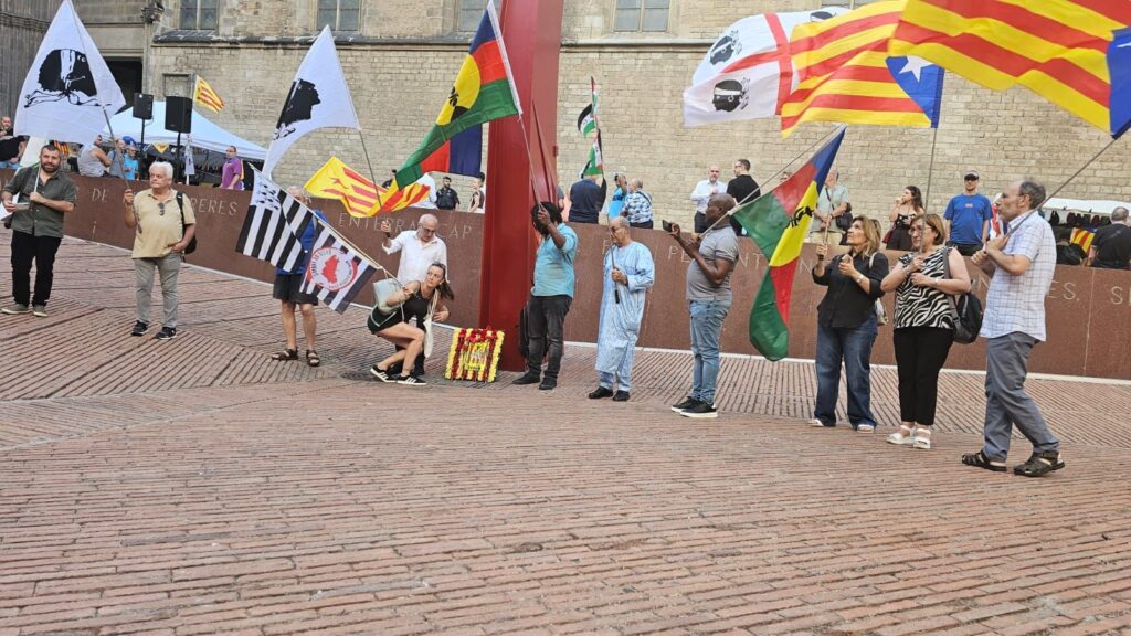 Douar Ha Frankiz à la Diada à Barcelone